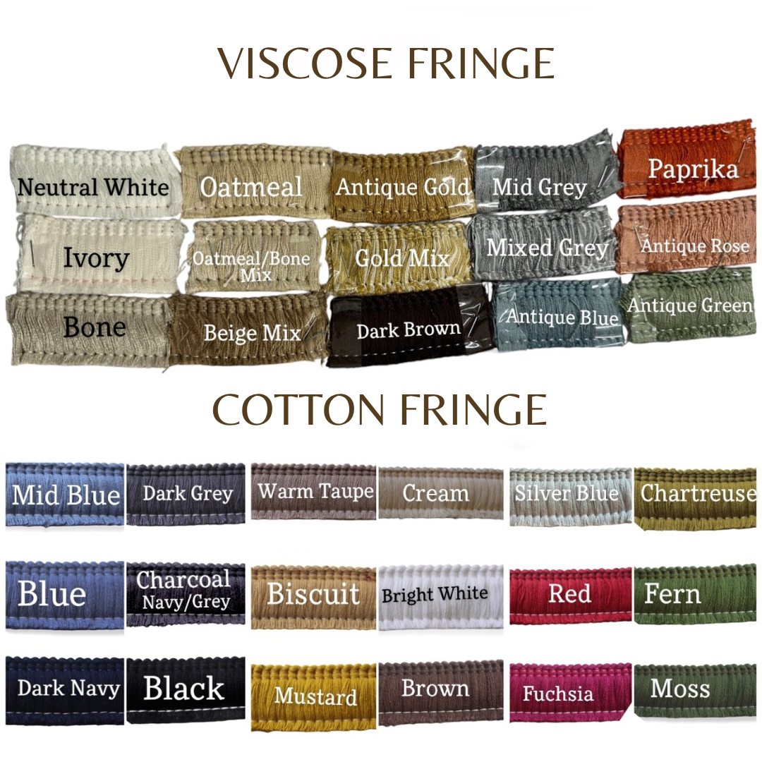 ALESSIA | Fringe cushion Cover