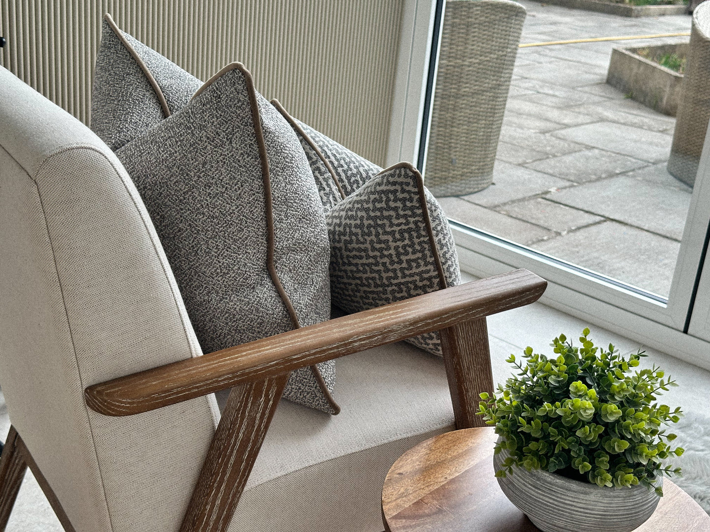 Accent chair cushion inspo