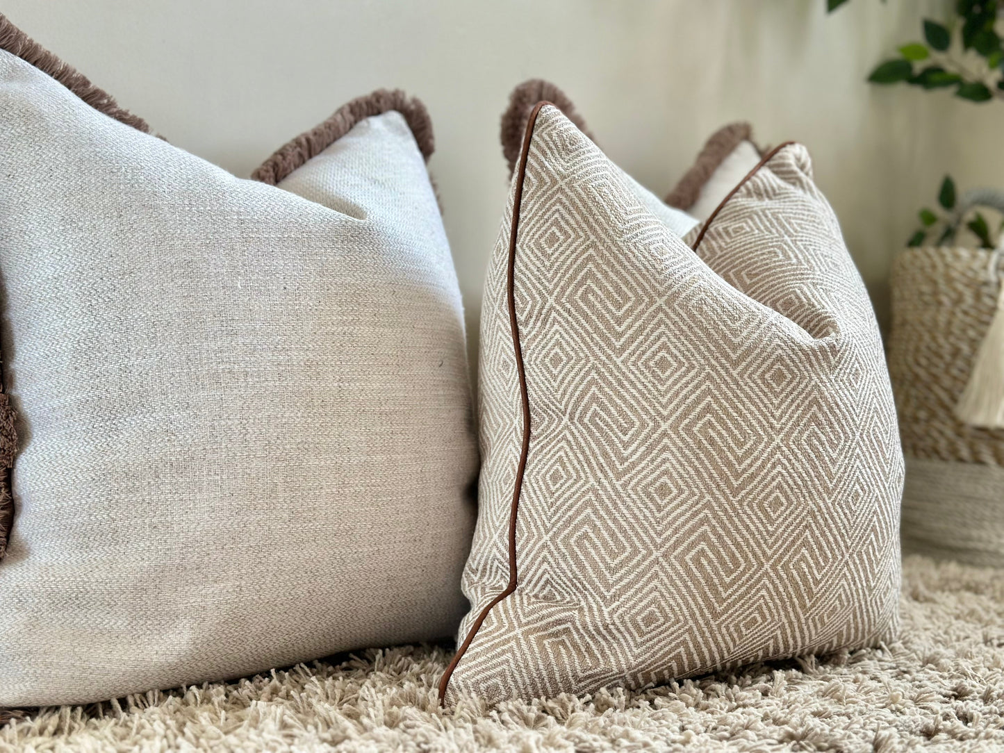 SOPHIE | Piped Cushion