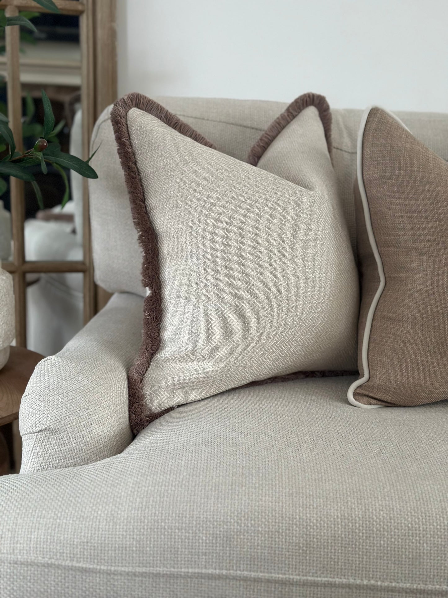 Lulu Fringed Cushion Cover - Limited Stock