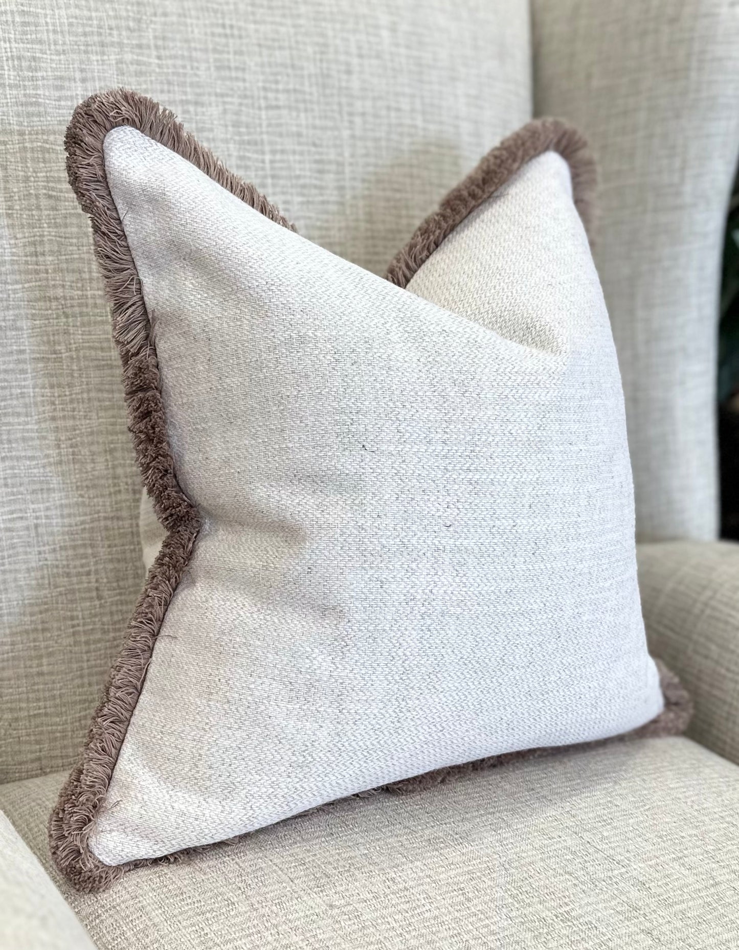 Cotswold Fringed Cushion Cover - Limited Stock