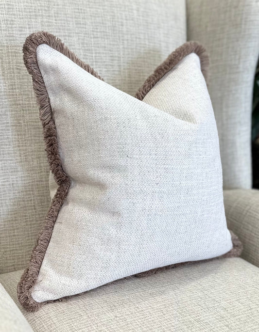 COTSWOLDS | Fringed Cushion Cover - Limited Stock