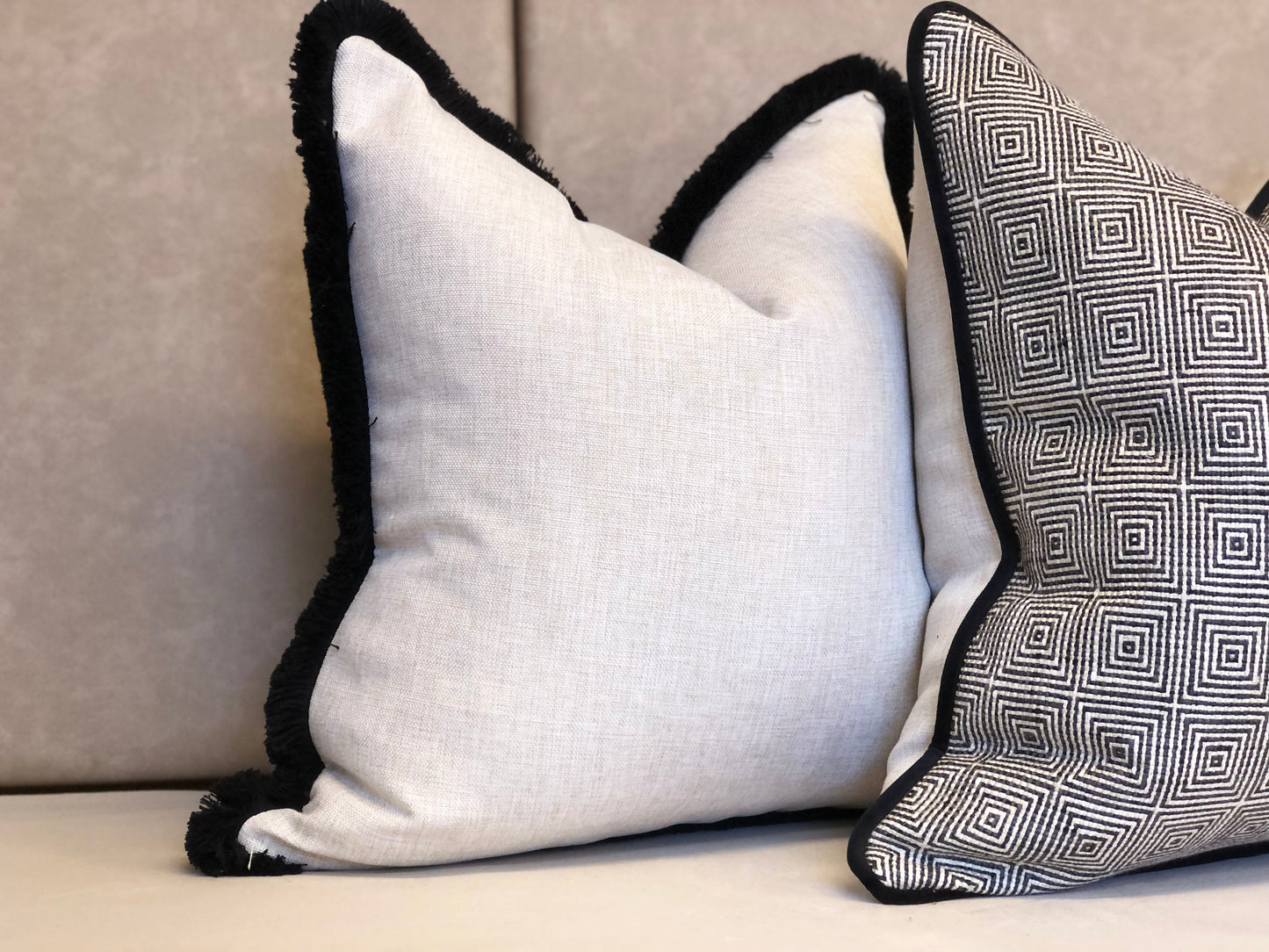 HADLEY | Fringe cushion