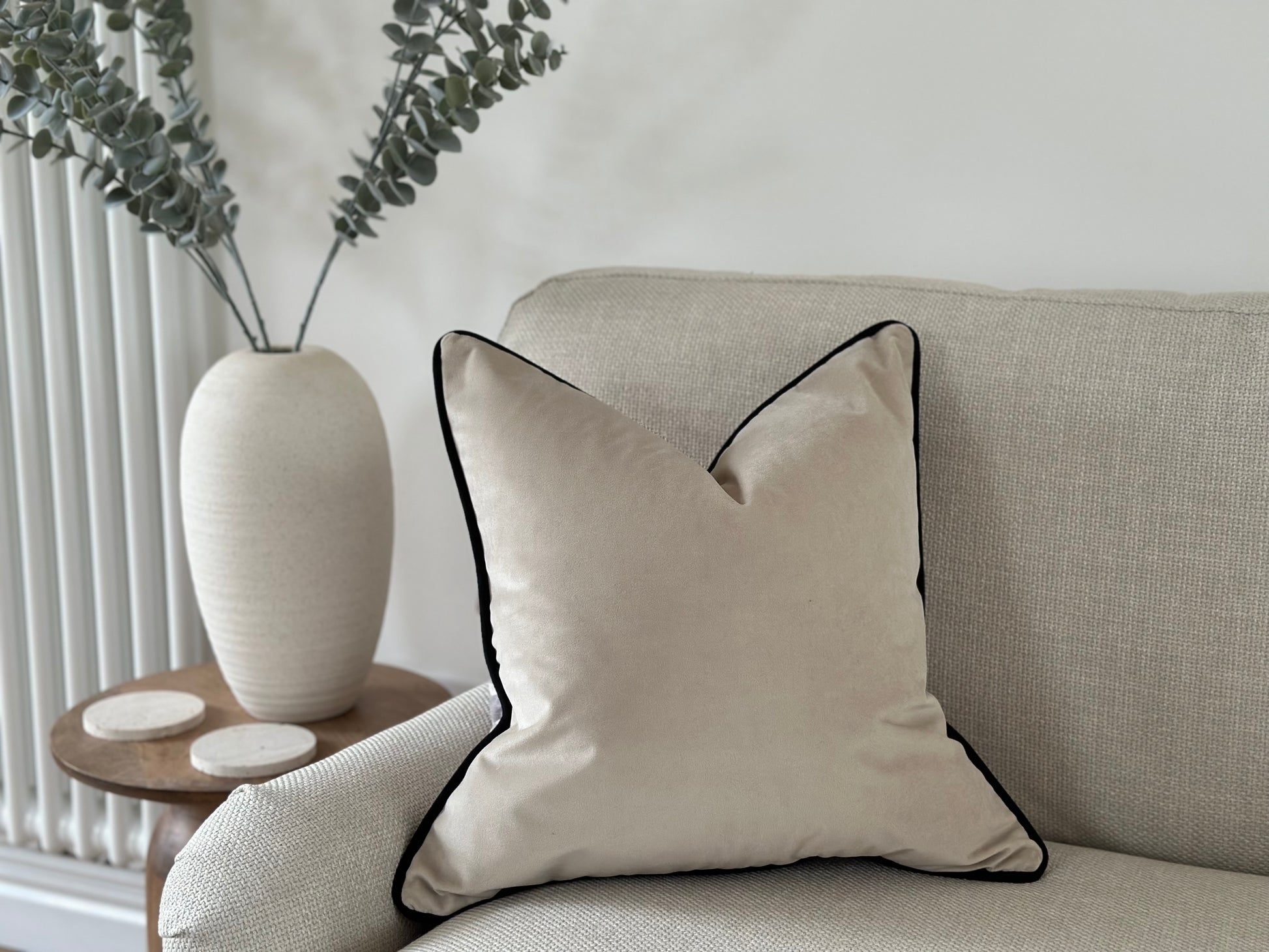 Accent pillows for Modern neutral home decor 