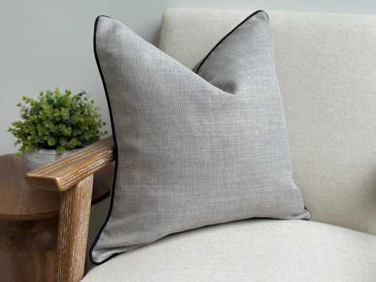 Light Grey cushion cover 45x45cm