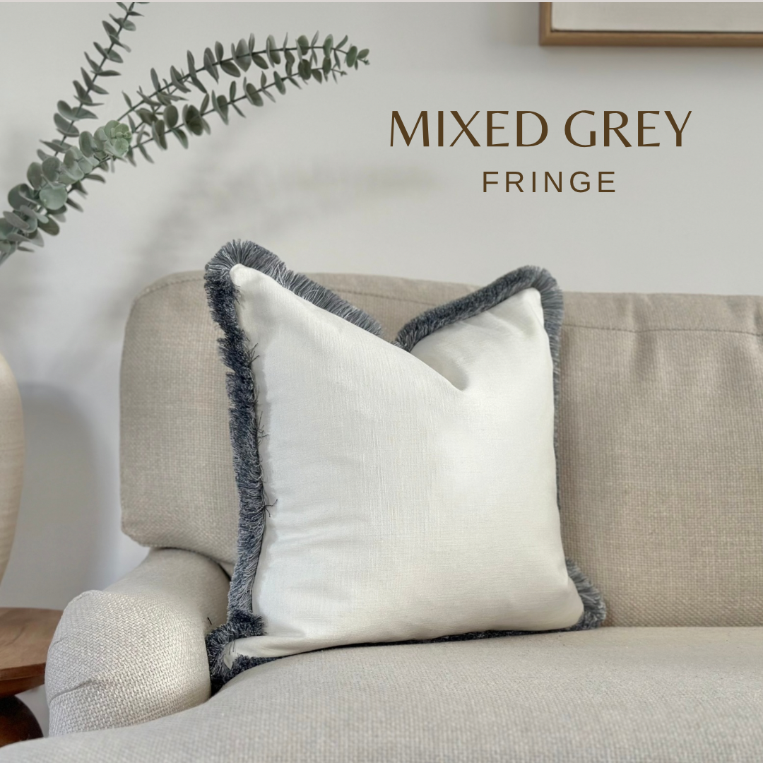 Off white cotton cushion cover