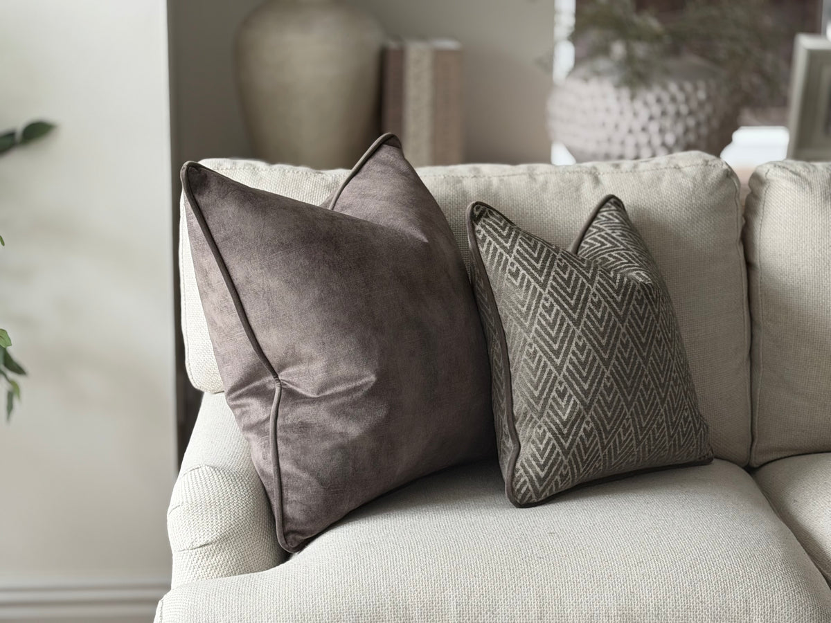 LUXURY MOCHA | Velvet Cushion