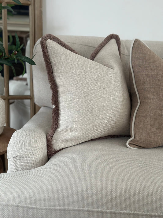 Lulu Fringed Cushion Cover - Limited Stock