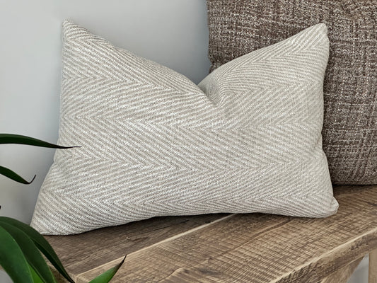 Modern farm houses rectangle pillow In The colour natural cream