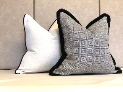 monochrome cushions